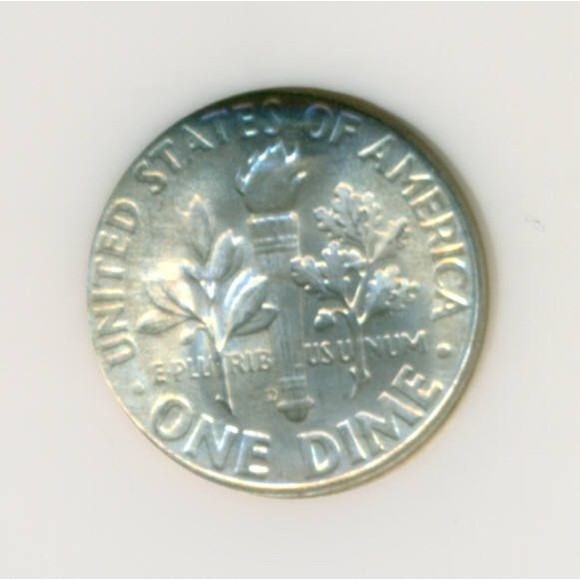 1946 D Roosevelt Dime MS66 NGC - Picture 4 of 4